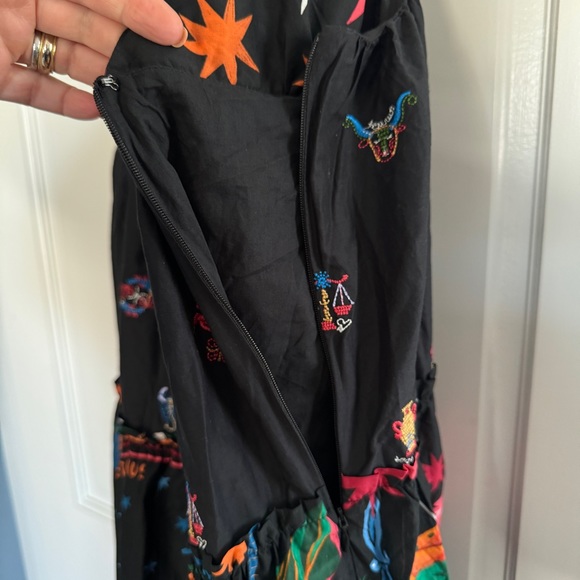 FARM RIO Rio Zodiac Embroidered Maxi Dress - Picture 11 of 13